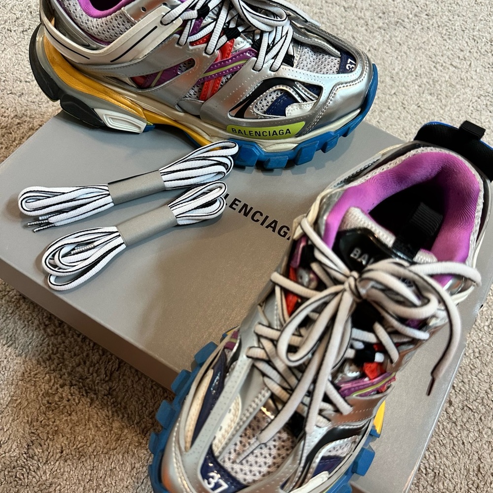 Balenciaga Colorful Athletic Shoes